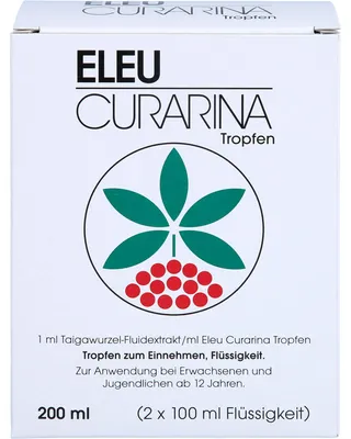 Produktbild von Eleu Curarina Tropfen, 2X100 ml TEI