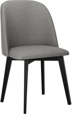 Immagine prodotto di Sedia da cucina imbottita AFTON 5 - nero / grigio