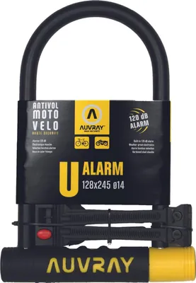 Image de Antivols U Auvray A245128 - ANTIVOL U ALARME AUVRAY 120db