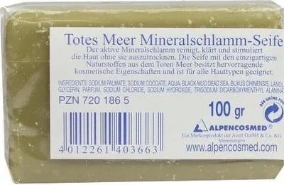 Obrázek produktu pro Minerální bahenní mýdlo se solí z Mrtvého moře 100 g