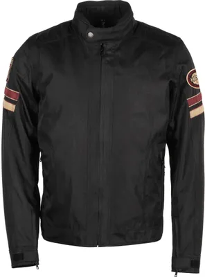 Zdjęcie produktu dla Tekstylna kurtka motocyklowa Helstons Elron, czarna, M