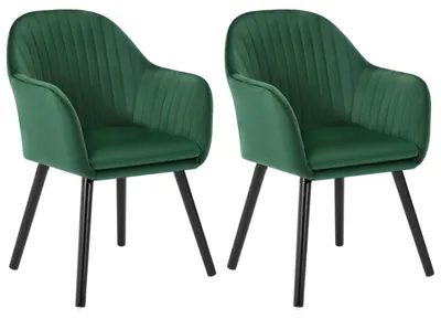 Productafbeelding van Draaibare Eetkamerstoelen - Keukenstoelen - Stoelen Met Armleuningen - Comfortabele Stoelen