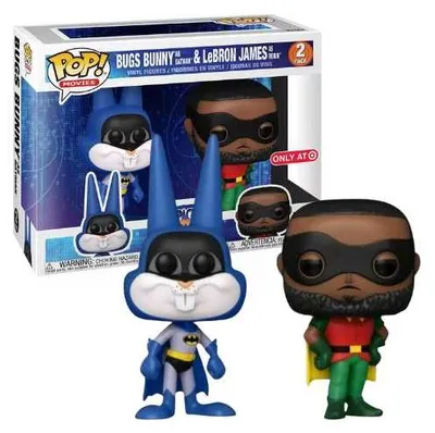 Produktbild von Space Jam 2 - Bugs Bunny & LeBron James  2 Pack Special Edition - Funko Pop! - Vinyl Figur
