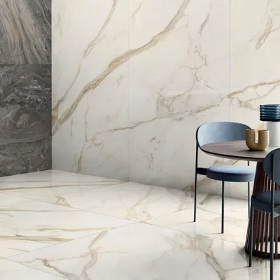 Zdjęcie produktu dla Płytki imitujące marmur CASA39, 60 x 120 cm, Caesar Anima Futura