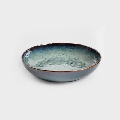 Produktbild von HOMLA MIDO tiefer Teller dunkelgrün 16x6 cm