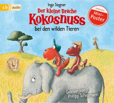 Produktbild von Der kleine Drache Kokosnuss bei den wilden Tieren