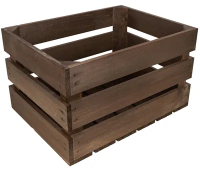 Productafbeelding van Creative Deco Houten Kist Bruin, 40 x 30 x 23 cm