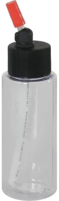 Produktbild von IWATA Flasche klar 2 oz 56ml mit Kunststoffanschluss ( VIM4502P )
