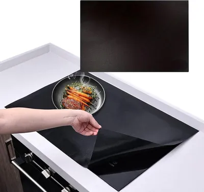 Produktbild von Silikon Induktionsschutzmatte 78 x 52 cm, hitzebeständig, magnetische Unterseite, für Induktionskochfeld