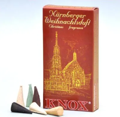 Produktbild von Nürnberger Weihnachtsduft – 24 gemischte Räucherkerzen