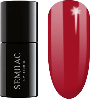 Zdjęcie produktu dla SEMILAC Lakier hybrydowy 401 Raspberry Wine - 7 ml