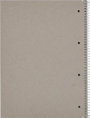 Produktbild von Collegeblock Recycling A4+ 80 Blatt 70 g/qm 4-fach gelocht kariert Packung mit 10 Stück