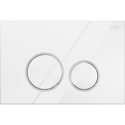 Obrázek produktu pro Mexen Fenix 05 splachovací tlačítko, Bílá - 600500