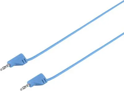 Image de VOLTCRAFT Câble de mesure très flexible [fiche à lamelles 2 mm
