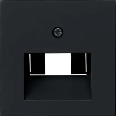 Immagine prodotto di Gira 027005 Copertura UAE/ISDN per box di connessione di rete E2 nero/opaco