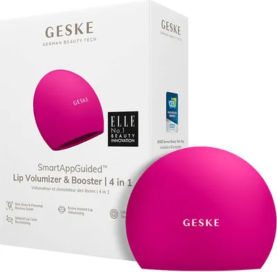 Zdjęcie produktu dla Silikonowy Powiększacz Ust 4W1 Geske Z Aplikacją (Magenta)