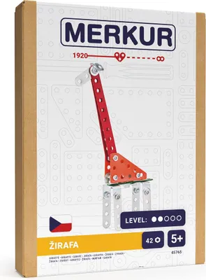 Obrázok produktu pre Merkur - Mini ZOO - Žirafa, 42 kusov