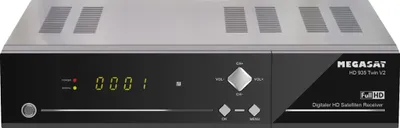 Produktbild von Megasat HD 935 Twin V2 schwarz 1 TB HDD, 2.Version