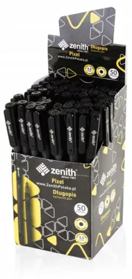 Produktbild von Zenith Kugelschreiber Schwarz Büro Langlebig 0,5mm