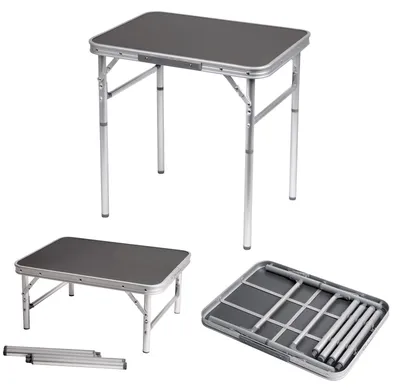 Produktbild von Bo-Camp 1404385, Aluminium, Aluminium, Grau, 2,4 kg, Höhenverstellung