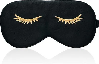 Productafbeelding van Slaapmasker, zwart, 1 stuk
