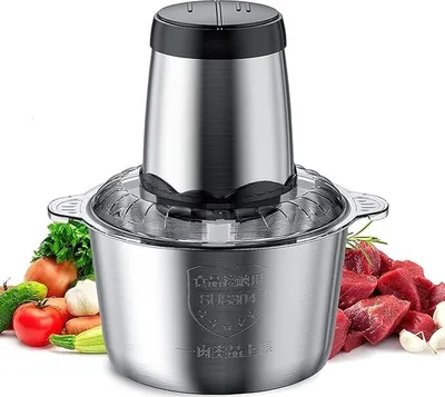 Produktbild von 250W Universalzerkleinerer Küchengerät, Gemüseschneider mit 1,5 l Edelstahlschüssel - MULTIMINCER PRO