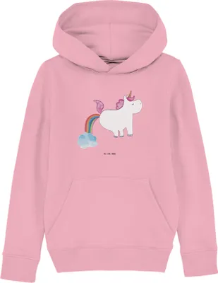Produktbild von Mr. & Mrs. Panda Kinderpullover Einhorn Pupsen 12-14 Jahre (152/164) - Baumwolle Pink - Geschenk, Hoodie, Sweatshirt, Pullover, Kinderbekleidung, Lustig, Freundin, Unicorn