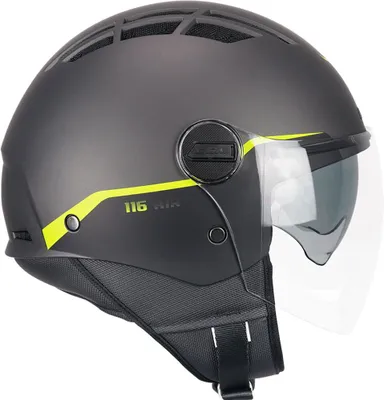 Produktbild von Jet Helm CGM 116G AIR BICO Graphit Matt Fluo Gelb größe L