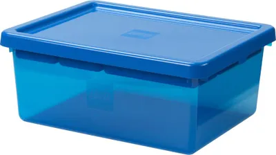 Obrázek produktu pro Třídicí a úložný box LEGO SORT & STORE MEDIUM modrý