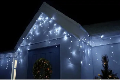 Obrázek produktu pro LED krápníky - 10,5m, 200LED, 8 funkcí, IP44, studená bílá