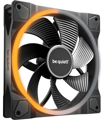 Produktbild von be quiet! Light Wings 140 mm PWM Reverse Black Computergehäuse Ventilator 14 cm Schwarz 1 Stück(e)