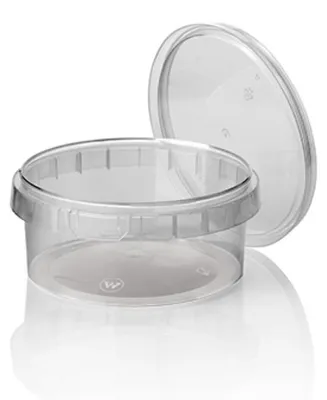 Obrázek produktu pro PAPSTAR Feinkost-Becher, rund, 300 ml, transparent