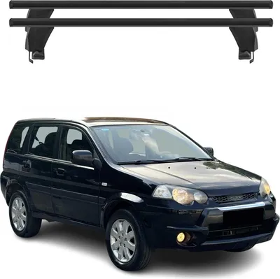 Zdjęcie produktu dla Bagażnik dachowy Menabo do Hondy HR-V 1999-2006 3 drzwi 50 kg aluminium czarny 2x