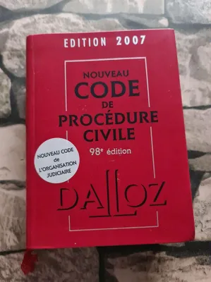 Image de Nouveau code de procédure civile : Edition 2007