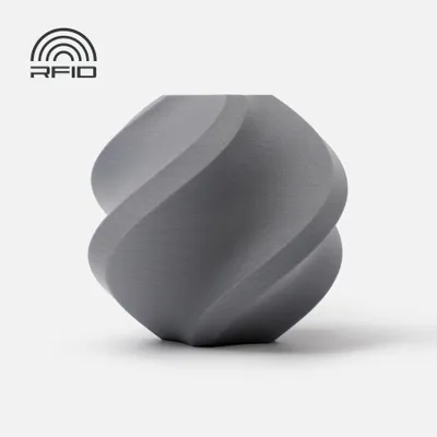 Produktbild von Bambu Lab PLA Matte Aschgrau (11102) 1.75 mm 1KG