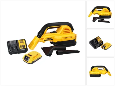 Obrázok produktu pre Akumulátorový ručný vysávač DeWalt DCV 517 D1 18 V 1,9 l + 1x akumulátor 2,0 Ah + nabíjačka