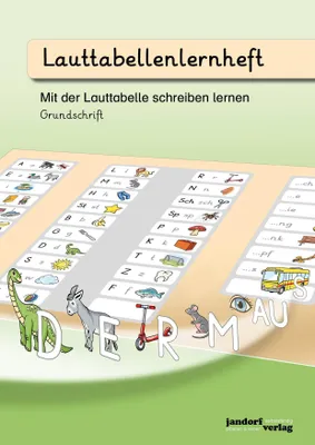 Produktbild von Lauttabellenlernheft (Grundschrift)
