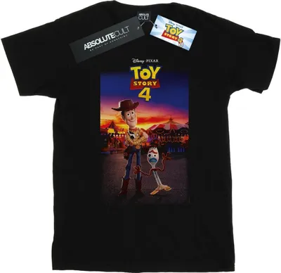 Produktbild von Disney - "Toy Story 4" T-Shirt für Damen BI47056 (S) (Schwarz)