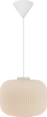 Image de Nordlux Suspension Milford 30 Opal blanc