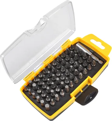 Obrázek produktu pro FIELDMANN FDS 9002-67R Sada bitů 67 ks, 6mm, nástavec 60 mm k prodloužení dosahu
