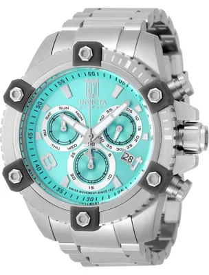 Immagine prodotto di Invicta Jason Taylor 51272 Orologio da uomo - Movimento al quarzo - Acciaio inossidabile con quadrante blu - 50 mm