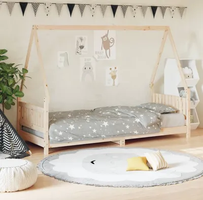 Image de Maison Exclusive - Lit enfant 80x200 cm en pin massif