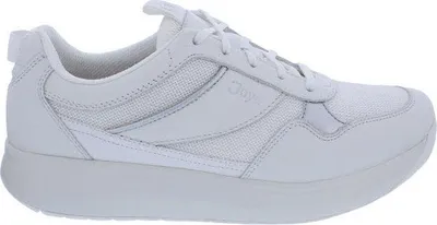 Produktbild von Joya Sneaker Alegra White JY104A, Premium-Glattleder u. atmungsaktives Mesh, Senso-Sohle, Fußbett zum Wechseln 43