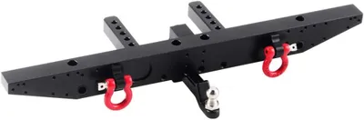 Productafbeelding van RC Achterbumper - RC Onderdelen Aanhangwagen Haak - RC Auto Beschermen - Hoogwaardig Aluminium