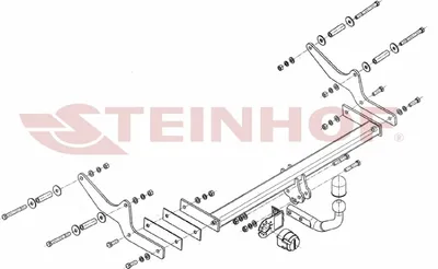 Produktbild von Z547691 Anhängerkupplung passend für RENAULT Laguna III 09/2007-2015 starr