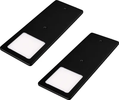 Produktbild von kalb |  LED Unterbauleuchten schwarz 5W- sehr flache Küchenleuchte Einbaustrahler Einbauspot
