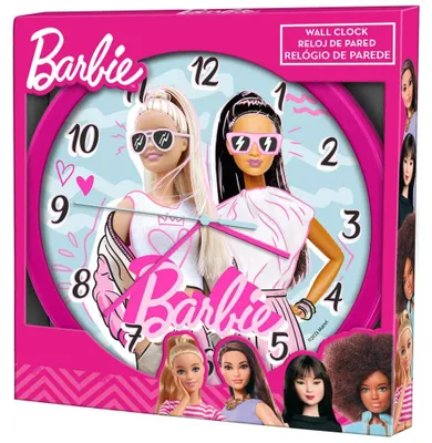 Image de Horloge murale pour enfants, design coloré, facile à lire