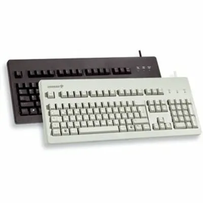 Produktbild von CHERRY G80-3000 - Tastatur - PS/2, USB - Deutsch - Hellgrau