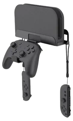 Image de Pour Nintendo Switch 2 PGTECH Support mural pour consoles avec crochets pour manettes Accessoires