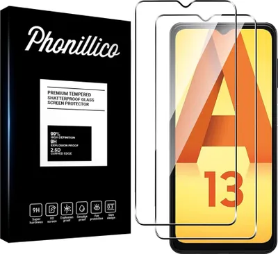 Obrázok produktu pre Tvrdené sklo pre Samsung Galaxy A13 4G [2 ks] Ochranné sklo Fólia proti poškriabaniu odolná Phonillico®